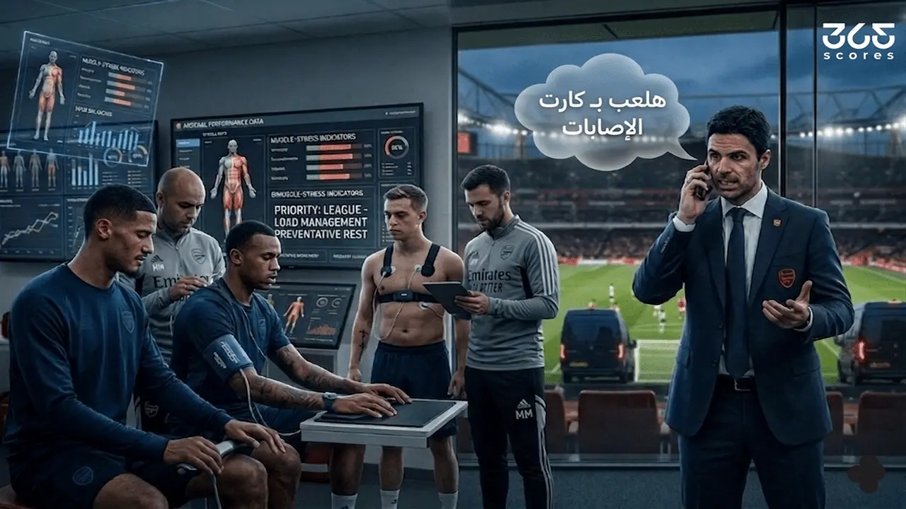 تحديات بدنية تلاحق نجوم أرسنال خلال فترة التوقف الدولي وسط صراع الدوري الإنجليزي